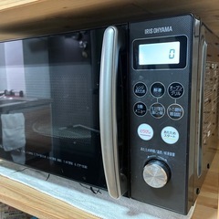 IRIS OHYAMA電子レンジの画像