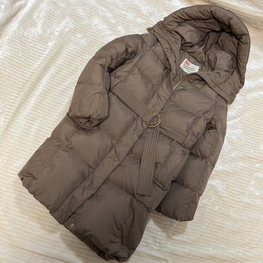 Traditional Weatherwear トラディショナル ウェザーウェア　ロングダウン コート 黒 S相当
