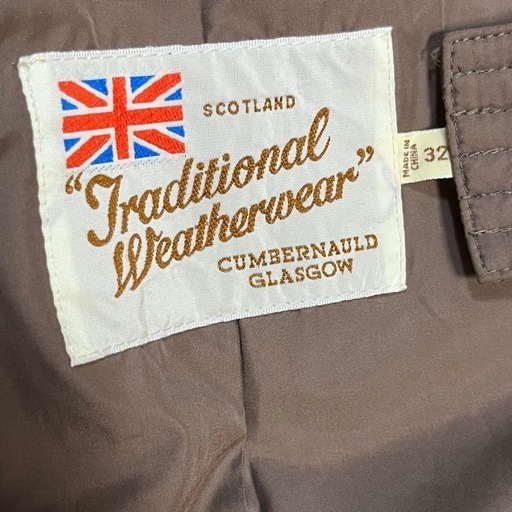 Traditional Weatherwear トラディショナル ウェザーウェア　ロングダウン コート 黒 S相当