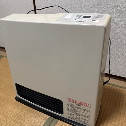 ガスファンヒーター　リンナイ　都市ガス