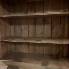 【美品】カントリー調 ライティングデスク スツール付きの画像