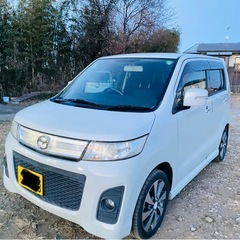 ＊マツダ　AZ ワゴン　ターボ　＊車検2年＊H23年＊ETC＊ナビ＊AWの画像