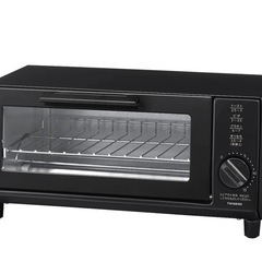 【新品未使用】オーブントースター ブラックの画像