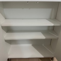 IKEA エーケト　ホワイト　奥行き25cmの画像