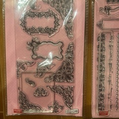 未開封未使用　クリアスタンプ　クリアスタンパーセットの画像