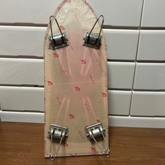 アイロン台 レトロ ギンガムチェック ピンク ホワイトの画像