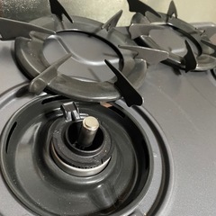 ★美品★ガステーブル　ガスコンロ　二口　の画像