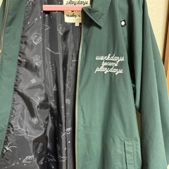 【PO1】深緑ジャケット Lサイズの画像