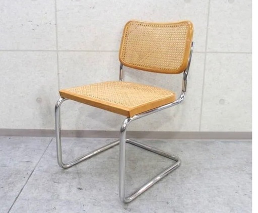 【国内購入Knoll製】チェスカチェア　ラタンチェア　椅子