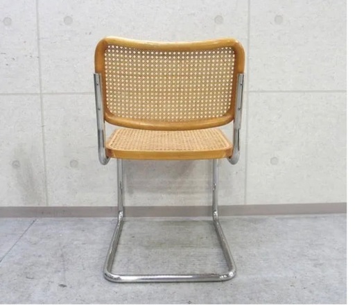 【国内購入Knoll製】チェスカチェア　ラタンチェア　椅子