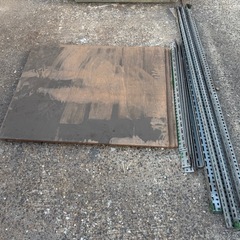 【GO-1560】スチールラック スチールボード棚 スチール棚の画像