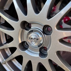 スタッドレスタイヤ4本(ホイール付き) 185/60R/15の画像