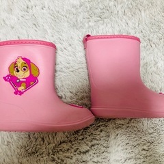PAW PATROL ピンク スカイ 長靴 キッズ用18㎝の画像