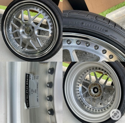 【スーパースター】レオンハルト プログレスライン ゲミュートホイール4本セット