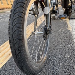 中古20㌅YAMAHA電動アシスト自転車　8.7Ah 大阪　020の画像