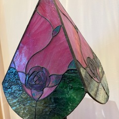 ステンドグラスランプの画像