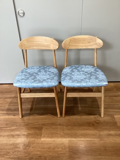 ダイニングチェア2脚セット【町田市再生家具】　253412