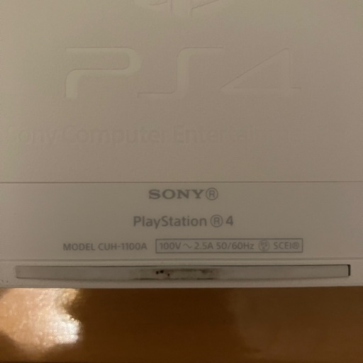 ジャンク品］PlayStation4本体 【公式通販】