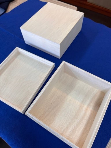 木箱　新品　
小物入れ