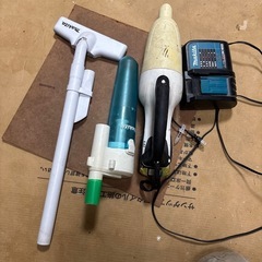 マキタ掃除機バッテリーセットの画像