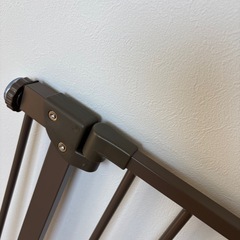 【美品】ベビーゲード　モカブラウン　の画像