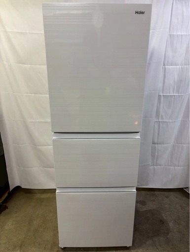 【半年間動作保証付き】Haier 2022年製　JR-CV29A  3ドア 286L 程度C（ﾍｺﾐ•各所ｷｽﾞ•ﾖｺﾞﾚ有） 中止】【6ヶ月保証】Haier 3ドア冷蔵庫 JR-CV29A 2022年製 286L
