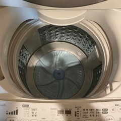 8kg洗濯機 (布団洗い可) 卒業につき格安出品の画像