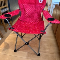 コールマン　おりた折りたたみチェアの画像