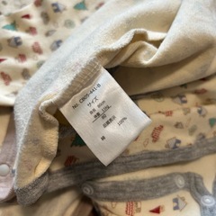 ベビー服　長袖ロンパース　80㎝　2枚セットの画像