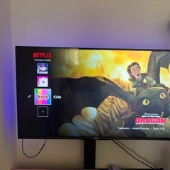 テレビ台＋テレビセット 2020年製　ハイセンス テレビ 43インチ Firestick付きの画像