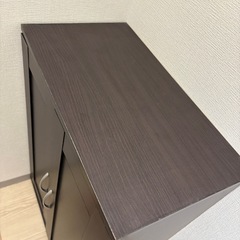 シューズボックス　ブラウンの画像