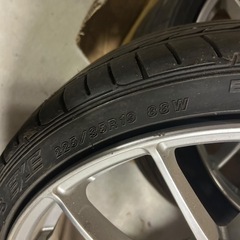 RAYSホムラ タイヤホイールセット4本の画像