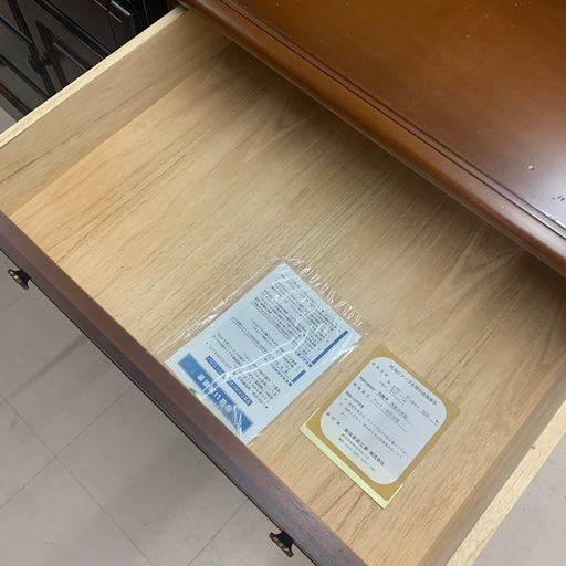 美原店 東海家具 ケントデスク 天然木 書斎机 アンティーク ミニデスク　ヤ 