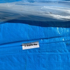 未使用品　ブルーシートの画像