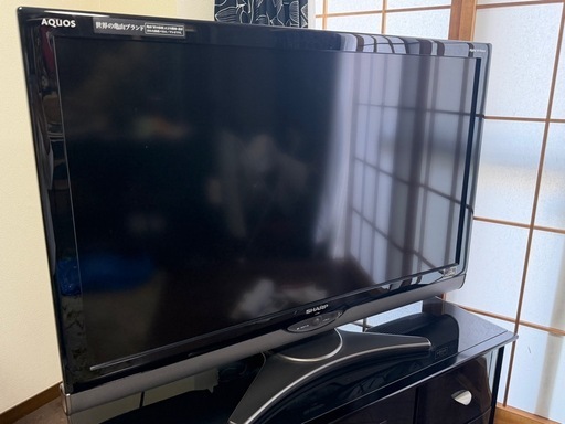 【極美品】SHARP LED AQUOS LC-40SE1 [40インチ] テレビボード付き 黒