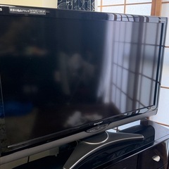 【極美品】SHARP LED AQUOS LC-40SE1 [40インチ] テレビボード付き 黒の画像