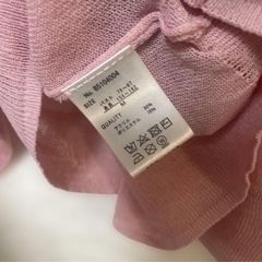 ⚫︎現金払い⚫︎ロゴ シアー プリント 長袖 トップス ESICAの画像