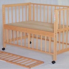 サワベビー  ベビーベッド スクレの画像