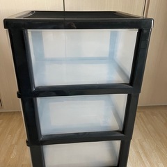 【お譲りします】衣装ケース3段の画像
