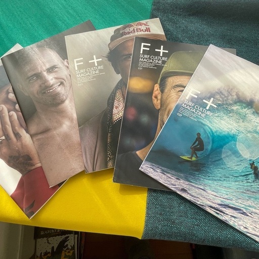 サーフィン雑誌、写真集100冊以上