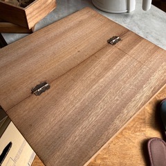 年季の入った将棋盤と駒　すぐ対局できますの画像