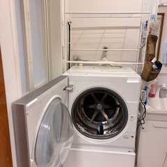 panasonic NA-VG1400L ドラム式洗濯機+ランドリー棚の画像