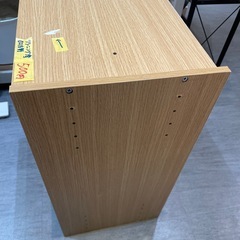【棚】【カラーボックス2段】※キズあり★クリーニング済み【管理番号0218】野の画像