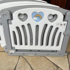 カトージ ベビーサークル 2ドア コロコロランドKATOJI 8枚の画像