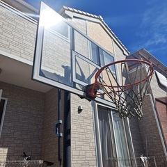 バスケットゴールの画像