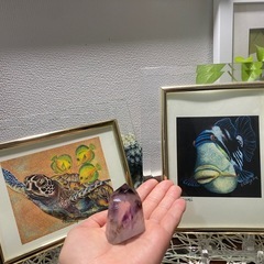紫水晶　🔮　アメジスト　六角柱の画像