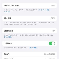 iPadPro 11inch  2024年WiFiモデル M4チップの画像