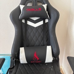 symino ゲーミングチェア レーシングチェア 人間工学に基づいた3Dの画像
