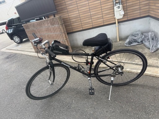 【最終値下げ】クロスバイク700c 変速付き　お話中