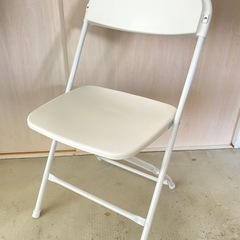 無印良品　スチールパイプ折りたたみチェアの画像